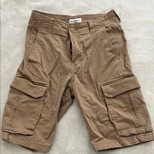 Goodfellow & Co Tan Cargo Shorts with Utility Pockets